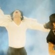 Michael and Slash rehearse for his showstopping performance at the 1995 MTV Video Music Awards.