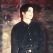 Michael appears onstage with mime, Marcel Marceau at the Beacon Theatre in New York.