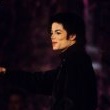 Michael appears onstage with mime, Marcel Marceau at the Beacon Theatre in New York.