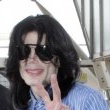 Michael arrives at Heathrow Airport in London.