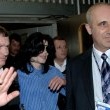 Michael arrives at Heathrow Airport in London.