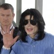 Michael arrives at Heathrow Airport in London.