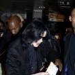 Michael arrives at Heathrow Airport in London.