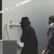 Michael arrives for rehersals for the upcoming concerts