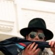 Michael at the Carlton hotel in Cannes.