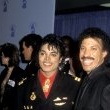 Michael attend the 28th Annual Grammy Awards.