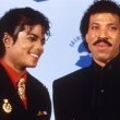 Michael attend the 28th Annual Grammy Awards.