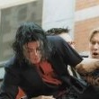 Michael attends a demonstration against Sony Music.