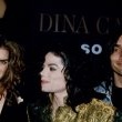 Michael attends Grammy's A&M Records Party with Brooke Sheilds.
