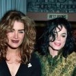 Michael attends Grammy's A&M Records Party with Brooke Sheilds.