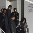 Michael attends his long-time friend, Jesse Jackson's 66th Birthday Party in LA.