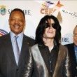 Michael attends his long-time friend, Jesse Jackson's 66th Birthday Party in LA.