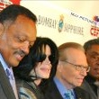 Michael attends his long-time friend, Jesse Jackson's 66th Birthday Party in LA.
