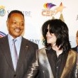 Michael attends his long-time friend, Jesse Jackson's 66th Birthday Party in LA.