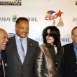 Michael attends his long-time friend, Jesse Jackson's 66th Birthday Party in LA.