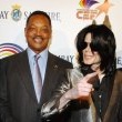 Michael attends his long-time friend, Jesse Jackson's 66th Birthday Party in LA.