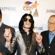 Michael attends his long-time friend, Jesse Jackson's 66th Birthday Party in LA.