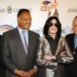 Michael attends his long-time friend, Jesse Jackson's 66th Birthday Party in LA.
