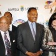 Michael attends his long-time friend, Jesse Jackson's 66th Birthday Party in LA.