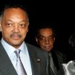 Michael attends his long-time friend, Jesse Jackson's 66th Birthday Party in LA.