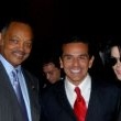 Michael attends his long-time friend, Jesse Jackson's 66th Birthday Party in LA.