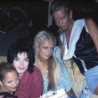 Michael attends party thrown by friend Brett Ratner for Ratner's book, "Hilhaven Lodge: The Photo Booth Pictures" at the home of Robert Evans.