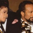 Michael attends the 11th Annual Grammy Awards with Brooke Shields and Emmanuel Lewis.