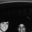 Michael attends the American Music Awards in California alongside Donny Osmond and Ricky Segall.