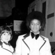 Michael attends the American Music Awards in California alongside Donny Osmond and Ricky Segall.