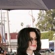 Michael Attends the funeral of former lawyer Johnny Cochran.