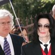 Michael Attends the funeral of former lawyer Johnny Cochran.
