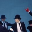 Michael attends the Video Music Awards with sister Janet.