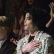 Michael celebrates 30 years as an entertainer at Madison Square Garden in New York City.