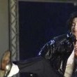 Michael celebrates 30 years as an entertainer at Madison Square Garden in New York City.