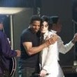 Michael celebrates 30 years as an entertainer at Madison Square Garden in New York City.