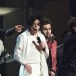 Michael celebrates 30 years as an entertainer at Madison Square Garden in New York City.