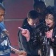 Michael celebrates 30 years as an entertainer at Madison Square Garden in New York City.