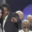 Michael celebrates 30 years as an entertainer at Madison Square Garden in New York City.