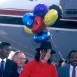 Michael departing to Africa from LAX Airport.