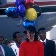 Michael departing to Africa from LAX Airport.