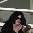 Michael fans from his balcony at the Hempel Hotel in Bayswater London.