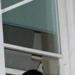 Michael fans from his balcony at the Hempel Hotel in Bayswater London.