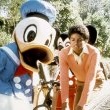Michael films a special at Disneyland for Disney's 25th anniversary.