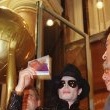 Michael in Monaco before the World Music Award ceremony.