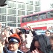 Michael in Victoria Palace Theatre - Londra, unde a vizionat muzicalul "Billy Elliot".