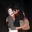 Michael inaugurates a wax statue of himself at the Grevin museum in Paris.