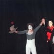 Michael inaugurates a wax statue of himself at the Grevin museum in Paris.