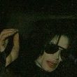 Michael is bombarded by fans at the Carlton Towers in London.