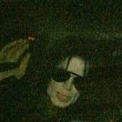 Michael is bombarded by fans at the Carlton Towers in London.