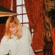 Michael Jackson and Debbie Rowe visit the 'Champ de Bataille castle in France.